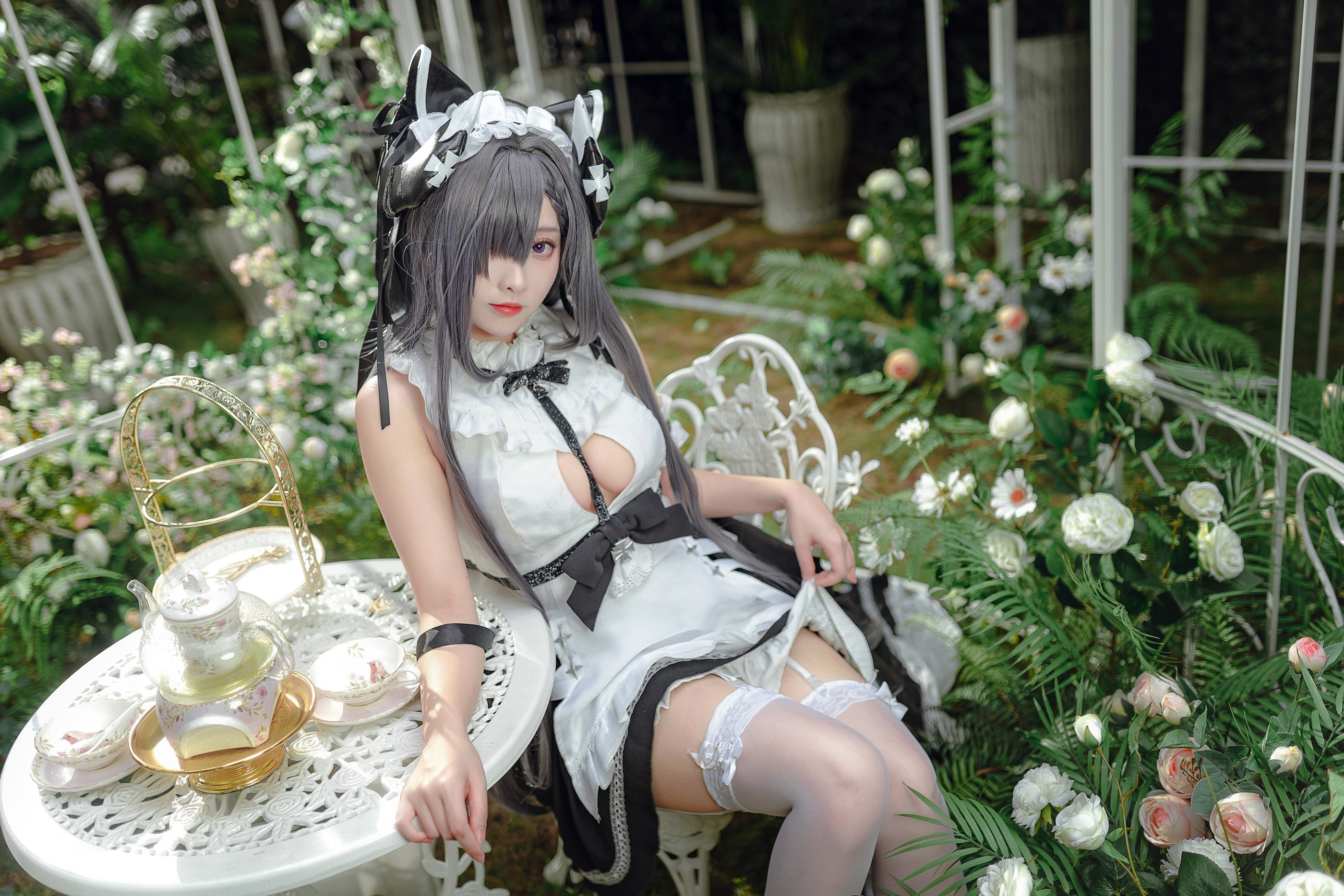 图片[1]-宮本桜 – NO.006 奥古斯特女仆装[20P]-XikXak